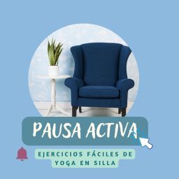Ejercicios de Yoga fáciles para hacer en silla